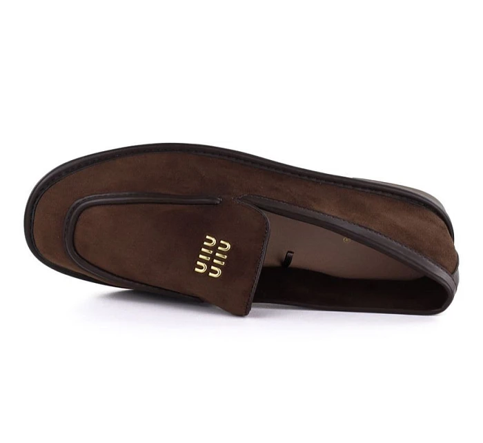 Dámské semišové boty brown model 22097226 - VINCEZA Dámské semišové boty brown model 22097226 - VINCEZA