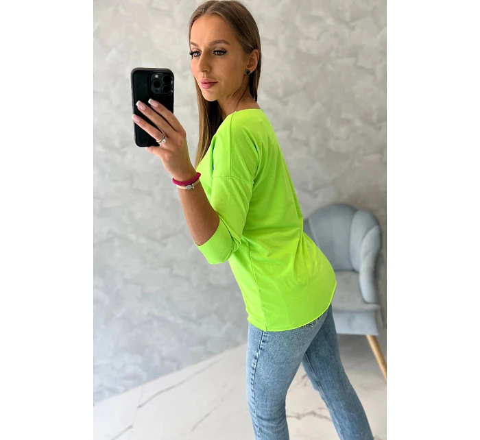 Halenka Casual green neon