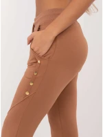 Spodnie dresowe CLM DR model 20695064 jasny brązowy - FPrice Spodnie dresowe CLM DR model 20695064 jasny brązowy - FPrice