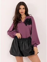 Bluzka LK BZ model 22401034 fioletowy - FPrice