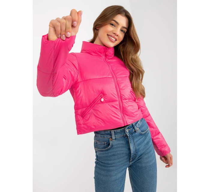 Dámská bunda NM KR XZ 005A .98P tmavě růžová - FPrice Dámská bunda NM KR XZ 005A .98P tmavě růžová - FPrice