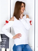 Mikina PL BL 1452.02 bílá