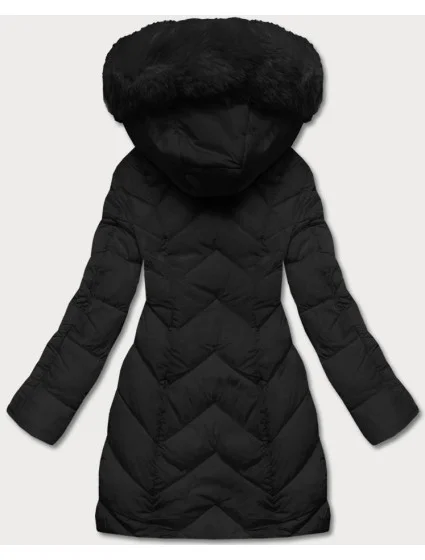ZIMOWA KURTKA DAMSKA Z KAPTUREM CZARNA model 21244911 - LHD