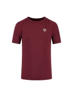 Rogelli běžecké tričko ESSENTIAL maroon L