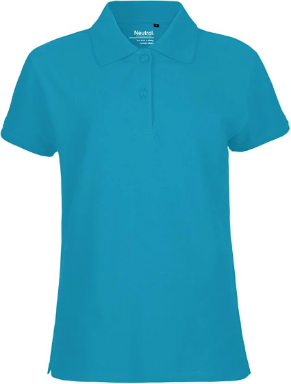 Neutral O 22980 Dámské piqué polo z bio bavlny 77.2280 sapphire Neutral O 22980 Dámské piqué polo z bio bavlny 77.2280 sapphire