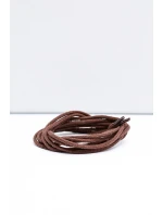 Hnědé Tenké Kulaté Šněrovací šněrovadla Corbby