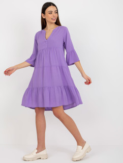 Dámské šaty model 18339354 fialové - FPrice