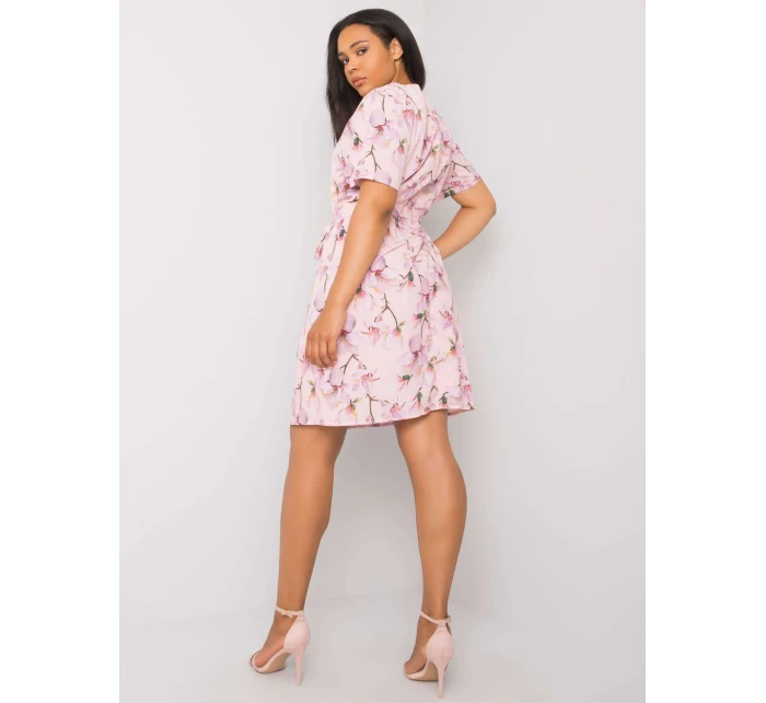Šaty LK SK 507646 2.29 světle růžová