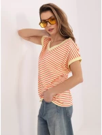 RV tričko TS A1124.90 světle žluté