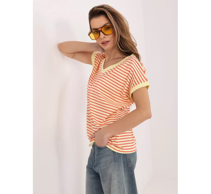 RV tričko TS A1124.90 světle žluté