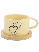 Keramický hrníček Makronka pro zamilované