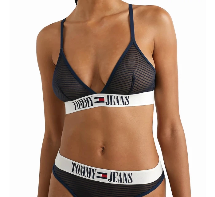 Dámská nevyztužená podprsenka Triangle UW0UW04569-C87 - Tommy Hilfiger