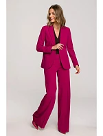 Sako s jedním knoflíkem  švestka model 22069754 - STYLOVE