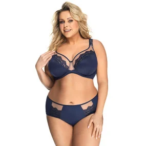 K441 LUISSE SOFT BRA NAVY BLUE