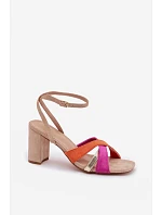 Sandály na podpatku  model 226337 Step in style