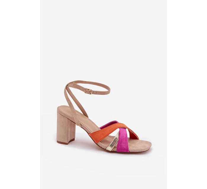 Sandály na podpatku  model 226337 Step in style