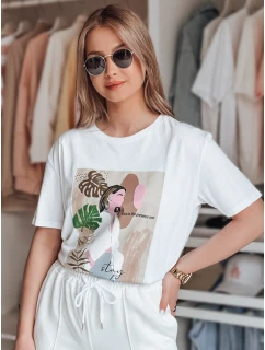 Dámské tričko bílé Dstreet model 21977077 - FashionStreet