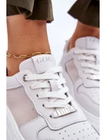 Dámské klasické sportovní boty GOE LL2N4060 Bíle Dámské klasické sportovní boty GOE LL2N4060 Bíle