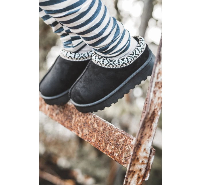 Dětské Nastavitelné Boty Oceněné Černé Olivane