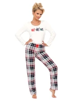 Pyžamo Ho Ho Long Ecru - Donna Pyžamo Ho Ho Long Ecru - Donna