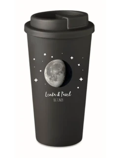 Personalizovaný cestovní termohrnek s měsíční fází 