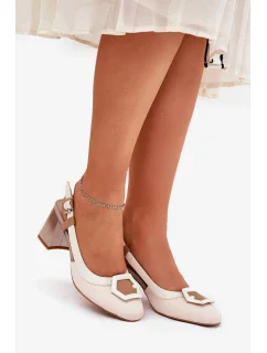 Sandály na podpatku  model 209777 Step in style