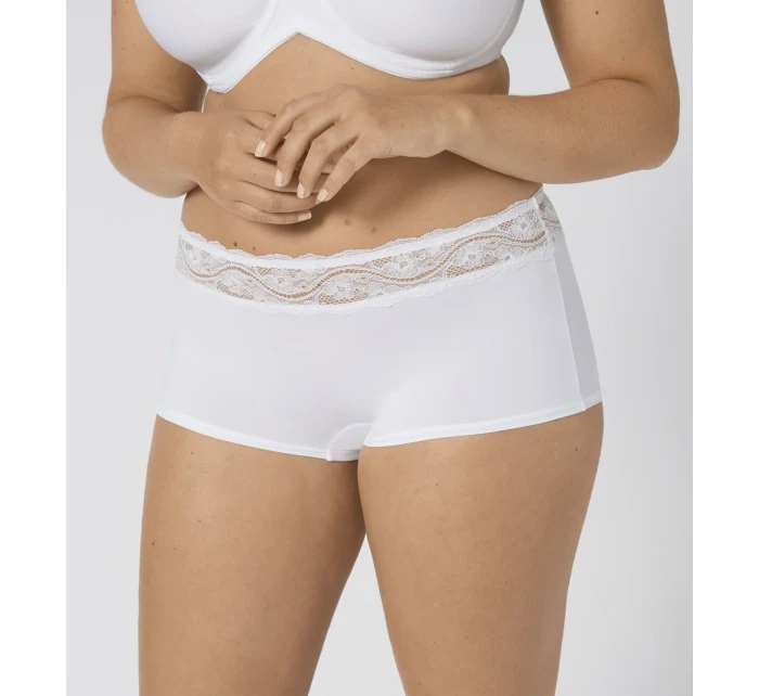 Dámské kalhotky Lovely Micro Short bílé - Triumph Dámské kalhotky Lovely Micro Short bílé - Triumph