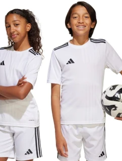 Dětské tričko adidas Campeon 25 Jersey bílé JJ4169