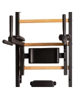 GYMNASTICKÝ ŽEBŘÍK SE CVIČEBNÍ TYČÍ, ZÁBRADLÍM A LAVIČKOU 723B