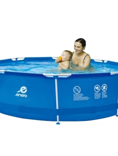 BAZÉN S OVÁLNÝM RÁMEM 360X76CM ENERO