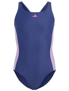 Dívčí plavky junior Cut 3 Stripes IC4728 - Adidas