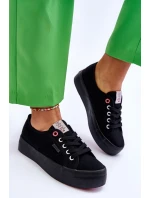 Dámské Tenisky na platformě model 21613030 Černá - Cross Jeans