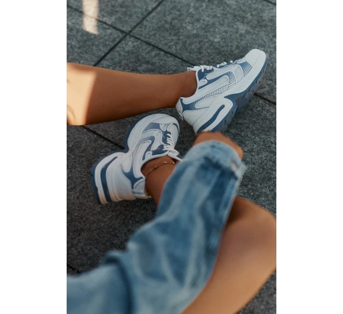 Dámské Tenisky Big Star model 21693176 Modré - Big Star Shoes Dámské Tenisky Big Star model 21693176 Modré - Big Star Shoes