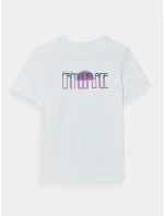 Pánské tričko s potiskem 4F - bílé