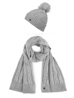 Dámský set šály a čepice Vuch Sheron Set Grey