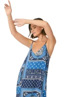 Dámská noční košile YI60015 454 modrá - DKNY