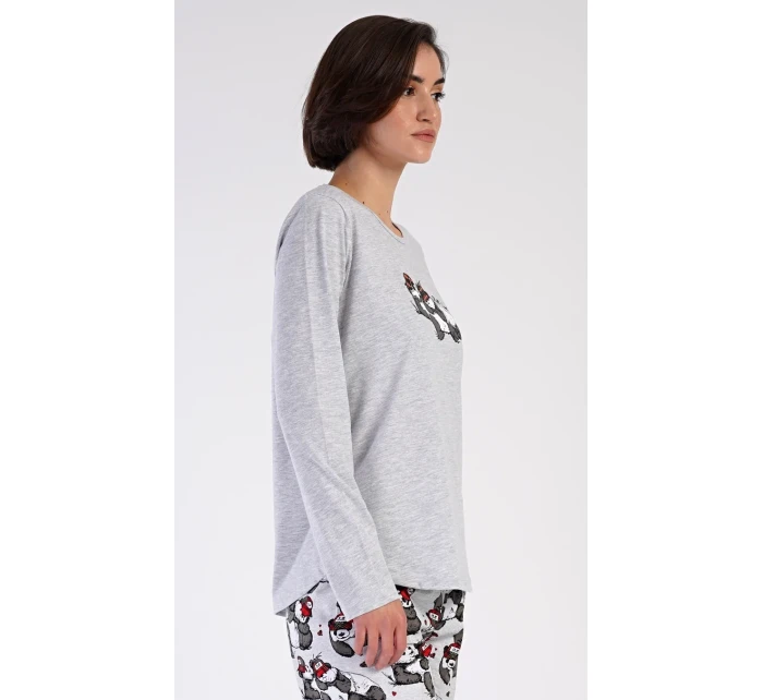 Dámské pyžamo dlouhé model 20208104 - Vienetta Secret