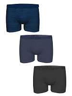 Pánské boxerky John Frank JF3BMODNA101 3PACK