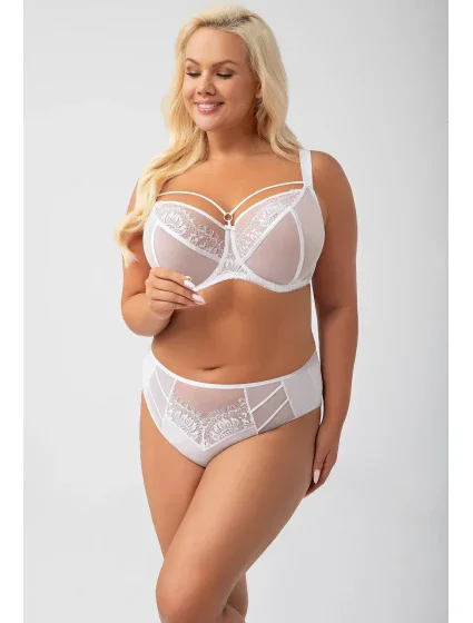 Fíky Gorsenia K 497/1 M-4XL Paradise White