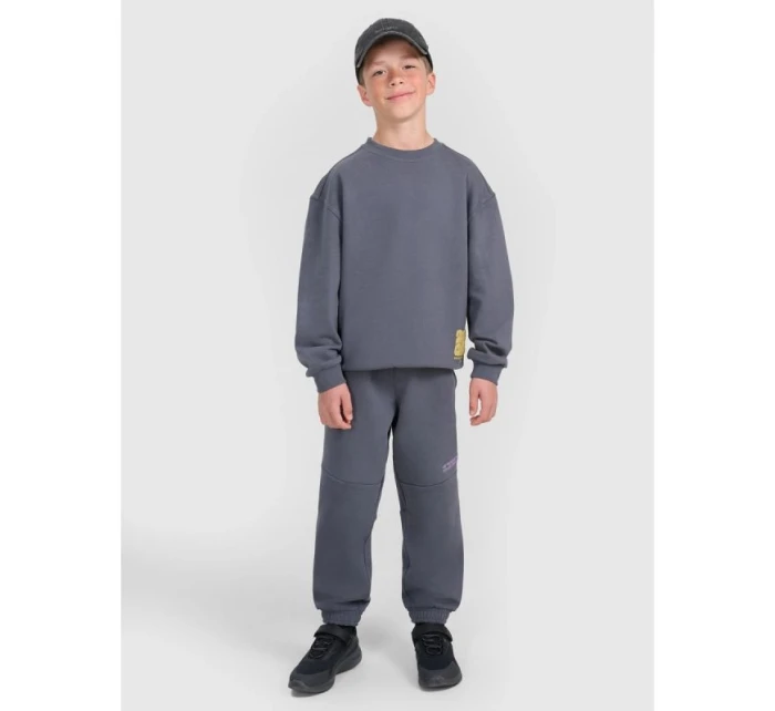 Chlapecké tepláky joggers 4F 4FJRAW25TTROM1605-22S