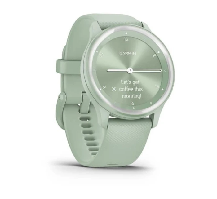 Garmin Vivomove Sport 40mm Agave Mint Silikonové hodinky Garmin Vivomove Sport 40mm Agave Mint Silikonové hodinky