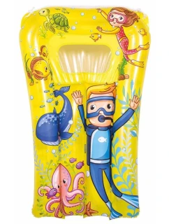 Plážová podložka s oknem WATER WORLD 74x48CM 37591 - ŽLUTÁ