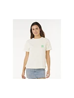 Dámské tričko RIP CURL Surf Puff Party Pack Relaxed, béžové Dámské tričko RIP CURL Surf Puff Party Pack Relaxed, béžové