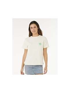 Dámské tričko RIP CURL Surf Puff Party Pack Relaxed, béžové