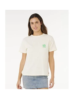 Dámské tričko RIP CURL Surf Puff Party Pack Relaxed, béžové