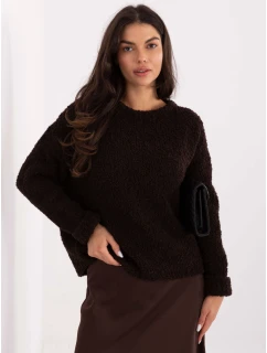 Sweter MI SW model 21749815 ciemny brązowy - FPrice