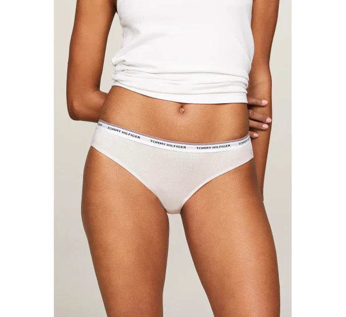 Dámské kalhotky 3PACK UW0UW04895 0VG ecru/korálová/lososová - Tommy Hilfiger