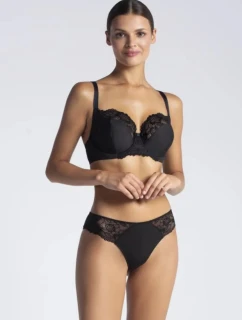 Dámské kalhotky / brazilky GWEN Černá - Gatta