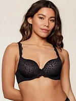 Dámská podprsenka LingaDore 1400-1 black/nude