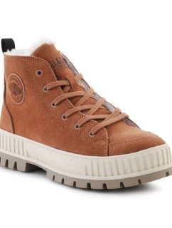 Palladium PALLASHOCK ZIP WARM 74353-257-M mahagonové dřevo